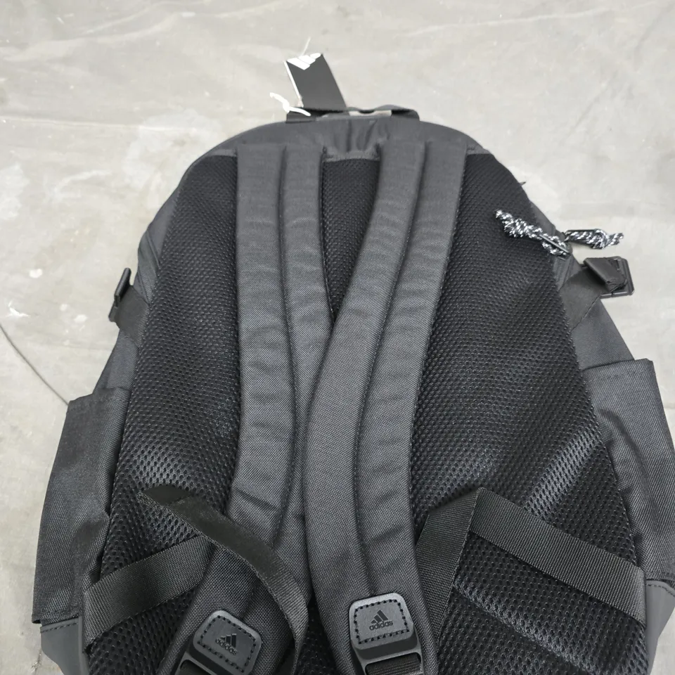 Adidas Backpack – Black with White 3-Stripes Logo