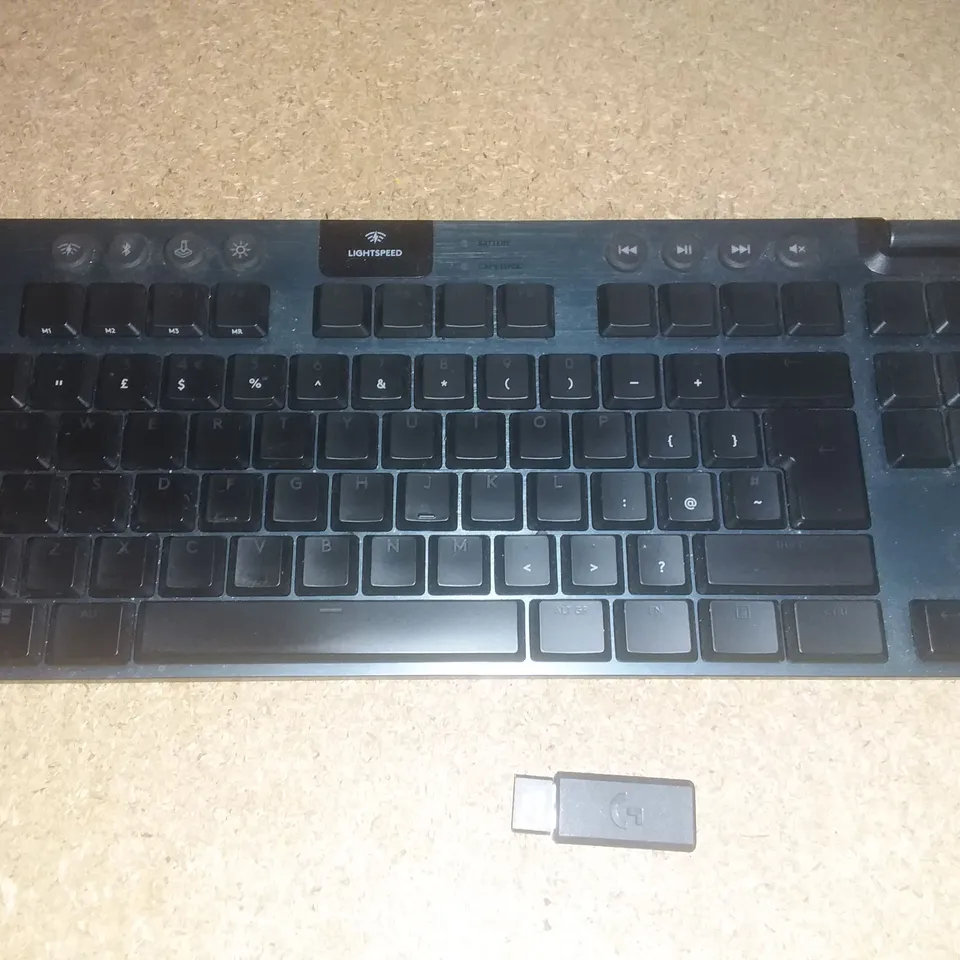 LOGITECH G915 TKL LIGHTSPEED WIRELESS RGB MECHANICAL GAMING KEYBOARD