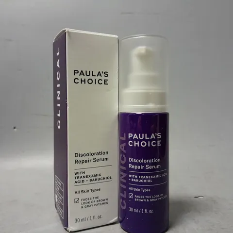 BOXED PAULA'S CHOICE CLINICAL DISCOLORATION REPAIR SERUM 30ML 