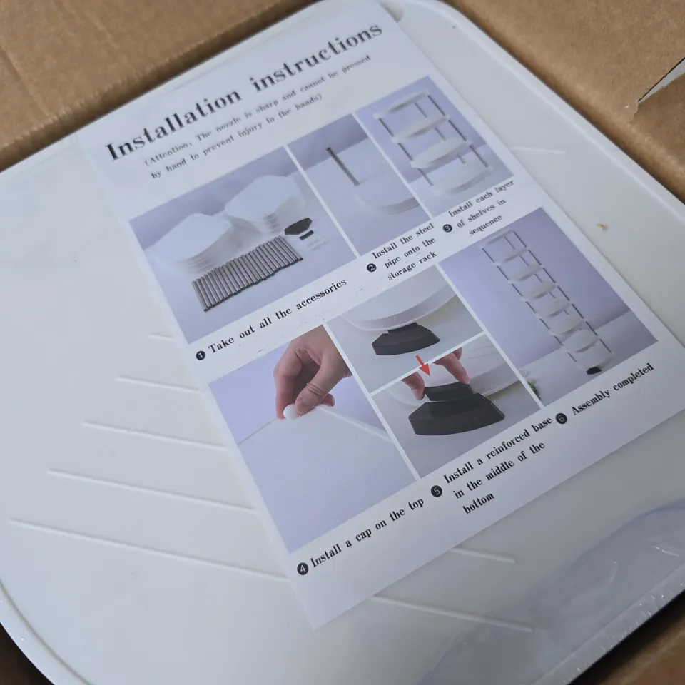 BOXED MULTIBAO WHITE 10 TIERS SHOE RACK