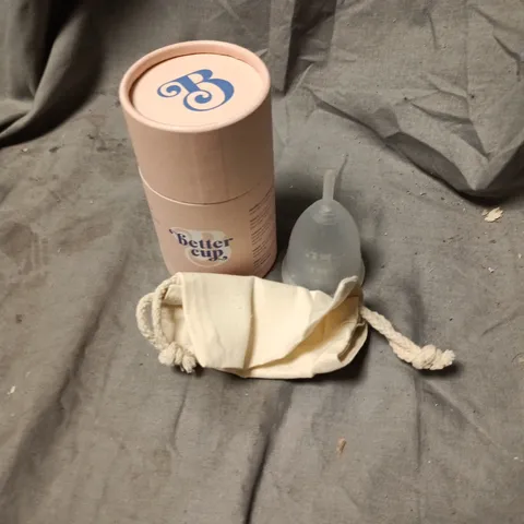 2 X BETTER CUP MENSTRUAL CUP WITH POUCH SIZE B