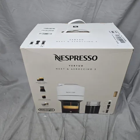 NESPRESSO VERTUO NEXT WITH MILK FROTHER, DARK GREY BY DELONGHI 