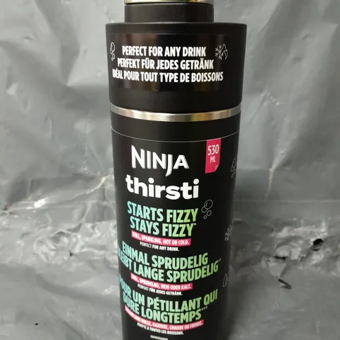 NINJA THIRSTI 530ml BOTTLE IN BLACK