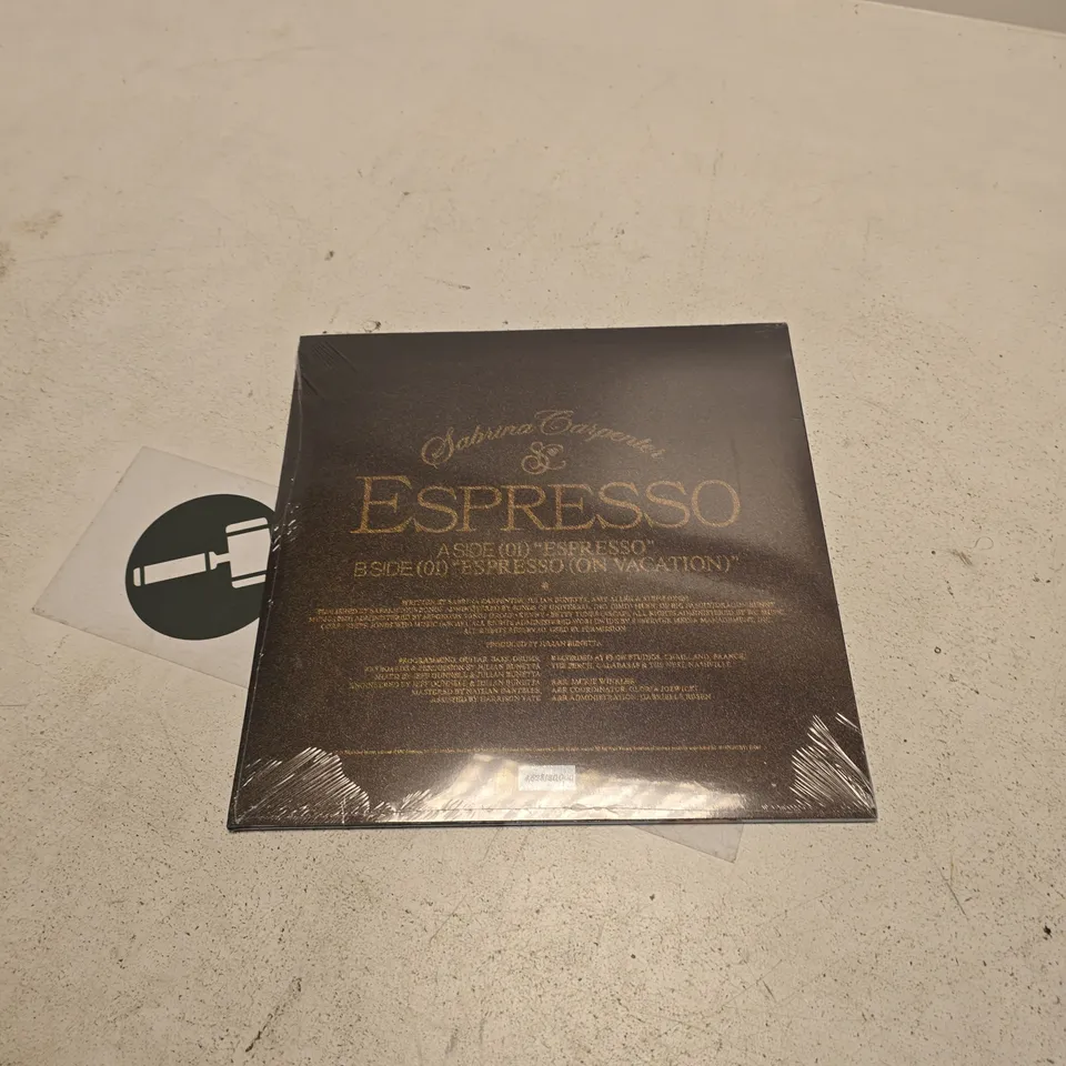 SABRINA CARPENTER VINYL LP ESPRESSO – MUSIC ALBUM