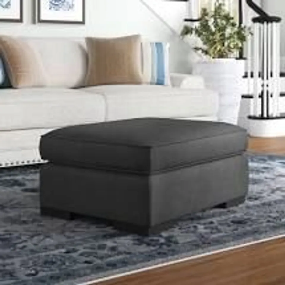 BOXED BLOMQUIST FOOTSTOOL - DARK GREY