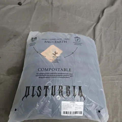 BAGGED DISTURBIA SPECTRE LAYERED MIDI SHIRT DRESS – UK 14