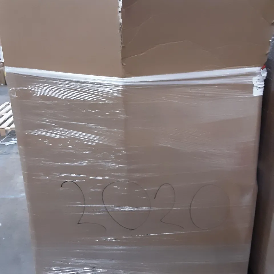 PALLET OF ASSORTED PRODUCTS INCLUDING YITA HOME DRAWER CABINET, CRAFT HOBBY PRESS, KUYAL CHAIR MAT, SPOTLIGHTS, AMAZING FORCE, CRAFT WORK HAND HAMMERED WOK