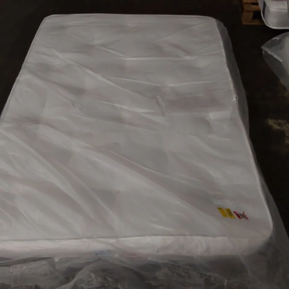 QUALITY BAGGED VERTICA OPEN COIL 4'6" DOUBLE MEMORY FOAM MATTRESS 