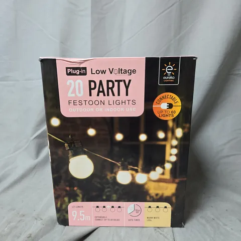 BOXED CONNECTABLE PARTY FESTOON LIGHTS