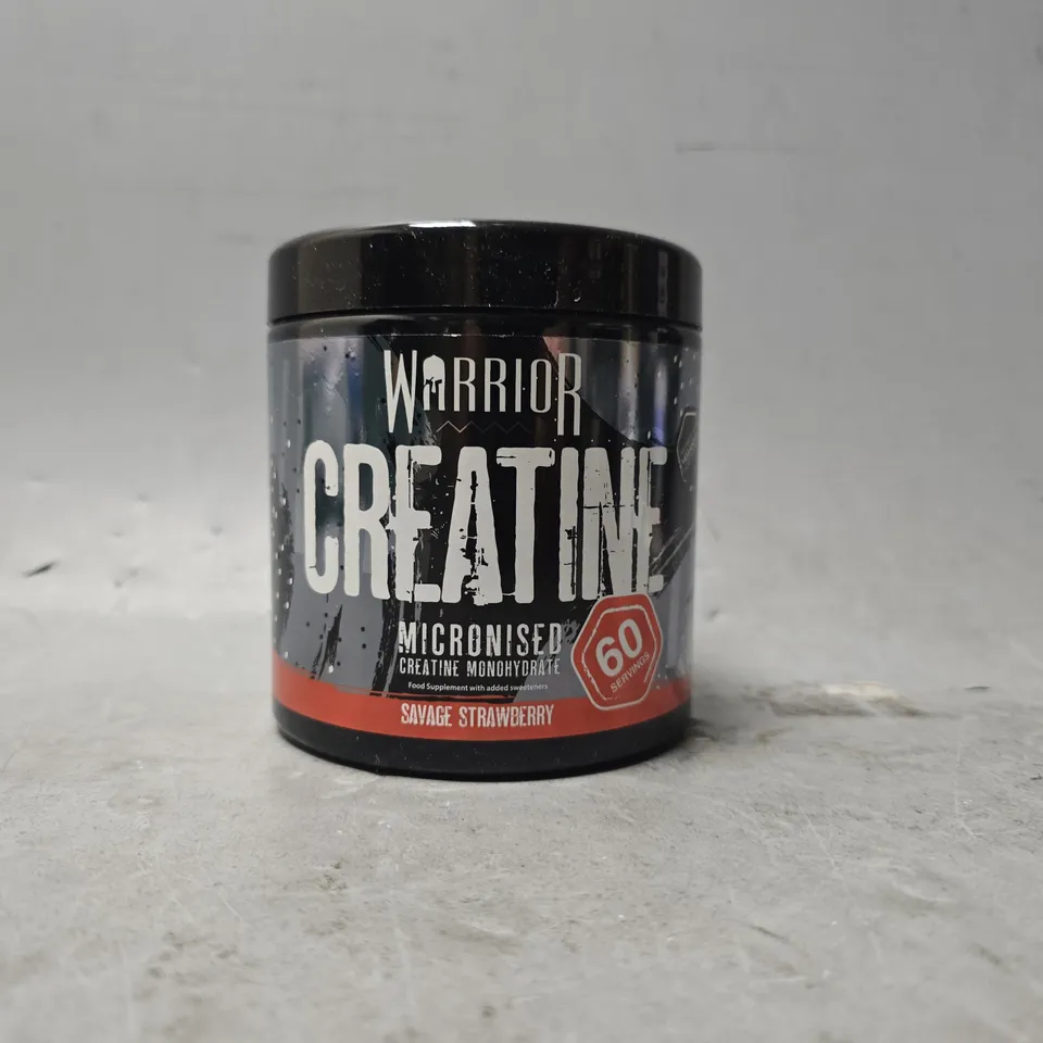 WARRIOR CREATINE MICRONISED SAVAGE STRAWBERRY 