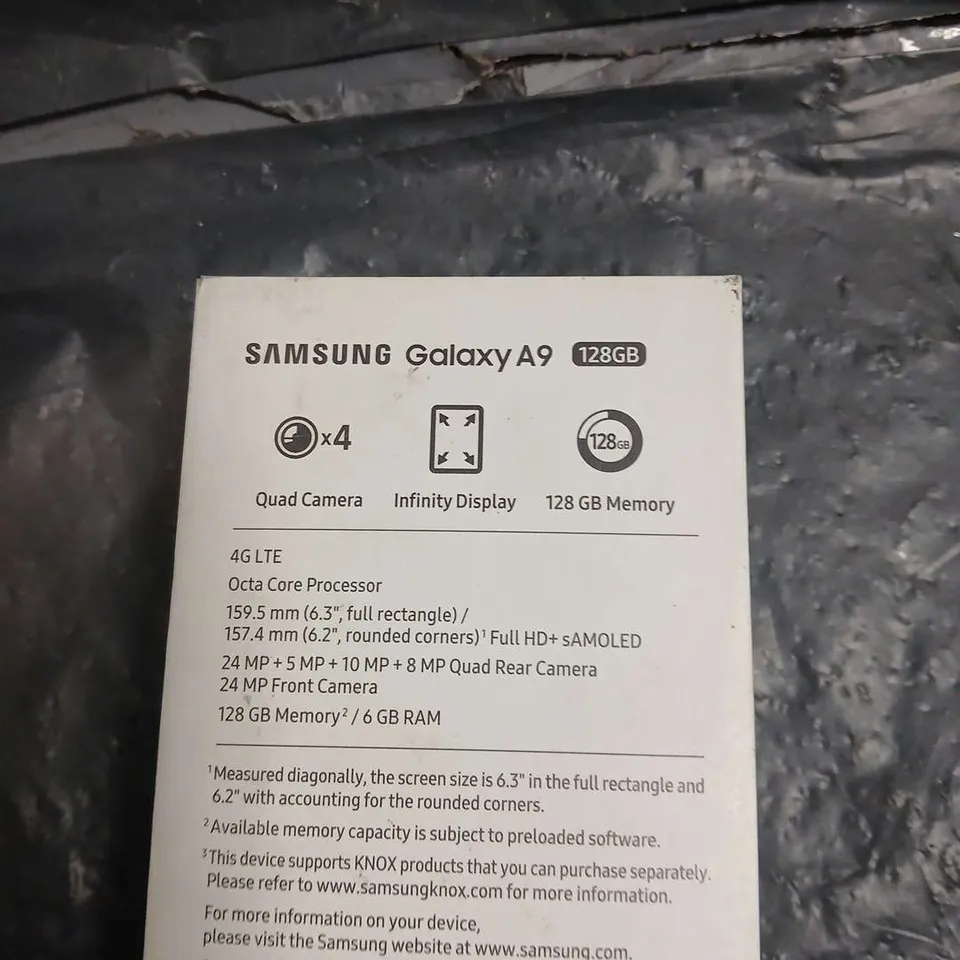 SAMSUNG GALAXY A9 BLUE SMARTPHONE – BOXED