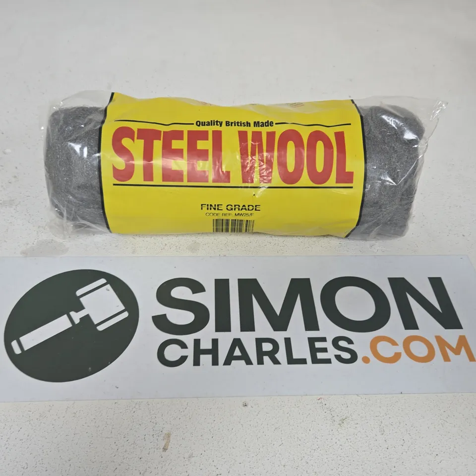 STEEL WOOL – FINE GRADE ROLL (BRITISH MADE)