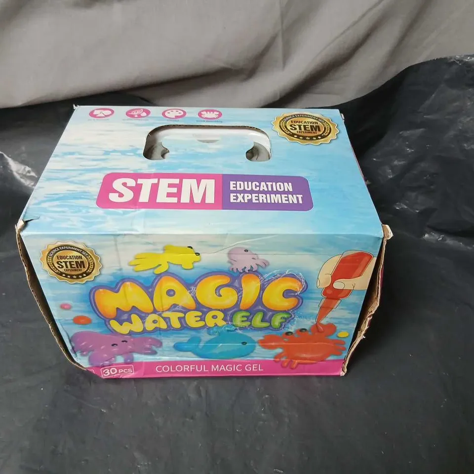 MAGIC WATER GEL STEM EDUCATION TOY KIT – 30 PCS, BOXED