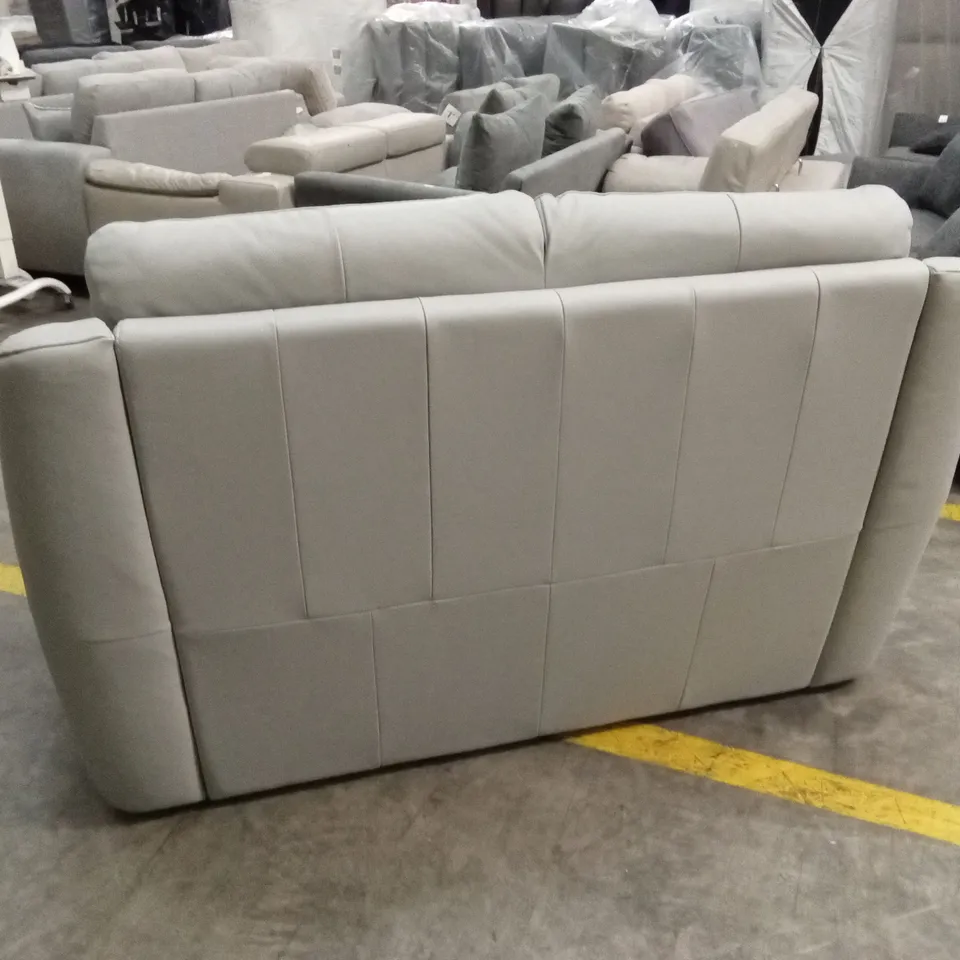 QUALITY DESIGNER ITALIAN MADE GIORGIA 2 SEATER LEATHER SOFA