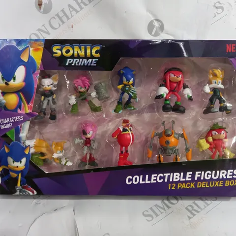BOXED NETFLIX SONIC PRIME COLLECTABLE FITGURES 12 PACK
