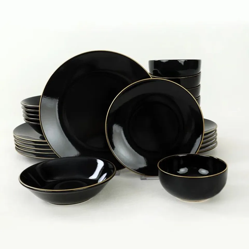 BOXED MERCURY ROW TERRANCE DINNERWARE SERVICE