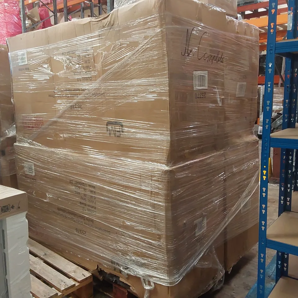 PALLET CONTAINING A LARGE QUANTITY OF ASSORTED INCOMPLETE GARDEN FURNITURE PARTS ECT