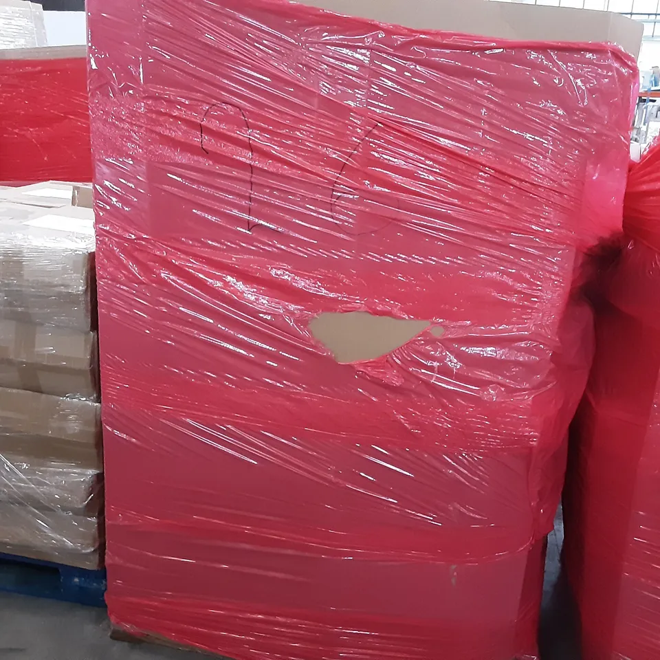 PALLET OF ASSORTED PRODUCT TO INCLUDE DIG STOPPER, CAMPLUX SHOWER, GETFIT AIRBED WITH PUMP, STOREMIC TOILET SEAT, BRAIN&DANY