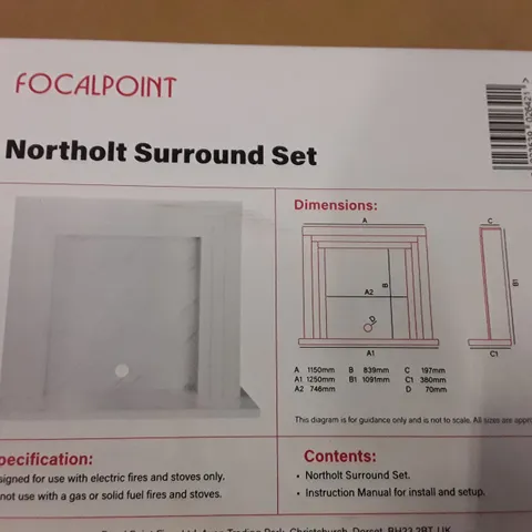 BOXED FOCAL POINT NORTHOLT SURROUND SET