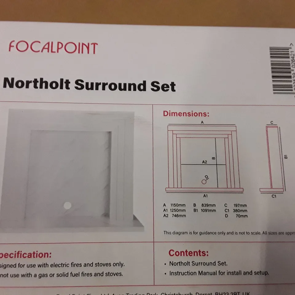 BOXED FOCAL POINT NORTHOLT SURROUND SET