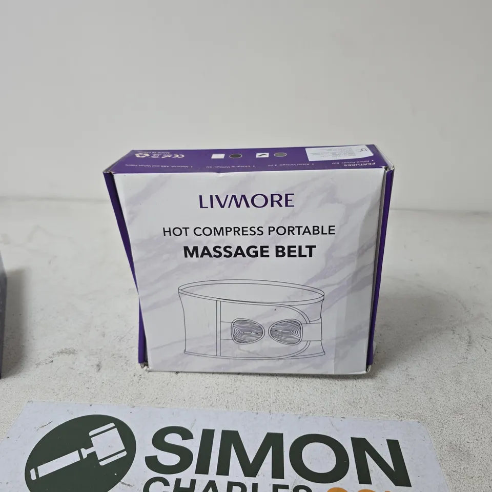 LIVMORE HOT COMPRESS PORTABLE MASSAGE BELT