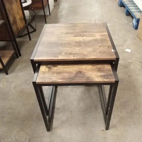 VIDA SET OF 2 NESTING SIDE TABLES