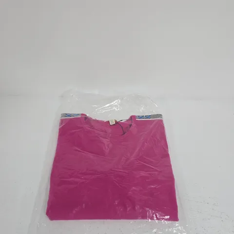 MUDFLOWER PINK WOMEN'S TOP UK 14 (EU 42, US 10)