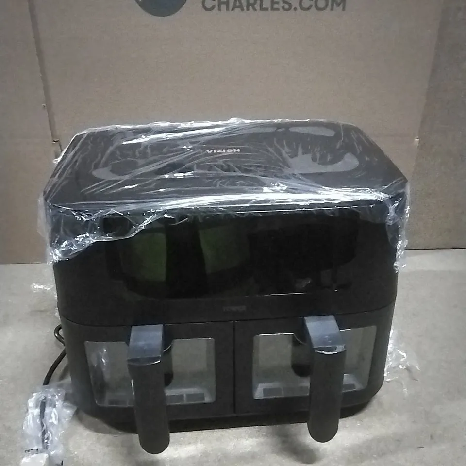 BOXED TOWER 8 LITRE DUAL BASKET AIR FRYER 