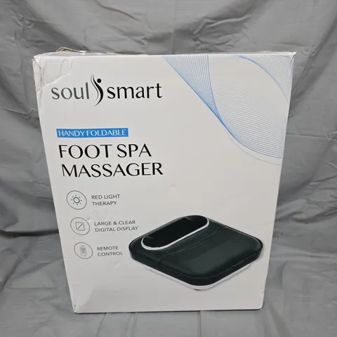 SOULSMART HANDY FOLDABLE FOOT SPA MASSAGER – BOXED
