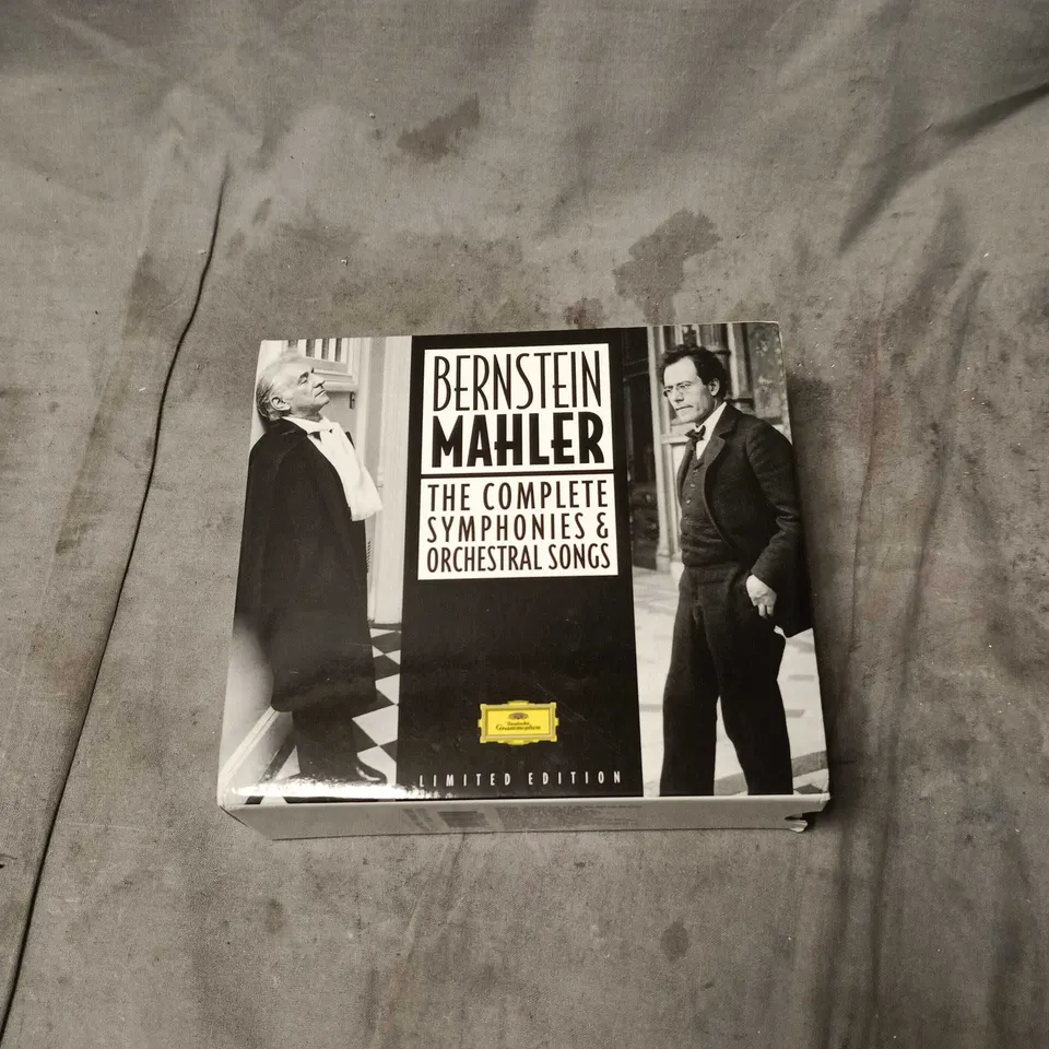 BERNSTEIN MAHLER: THE COMPLETE SYMPHONIES & ORCHESTRAL SONGS – LIMITED EDITION BOX SET