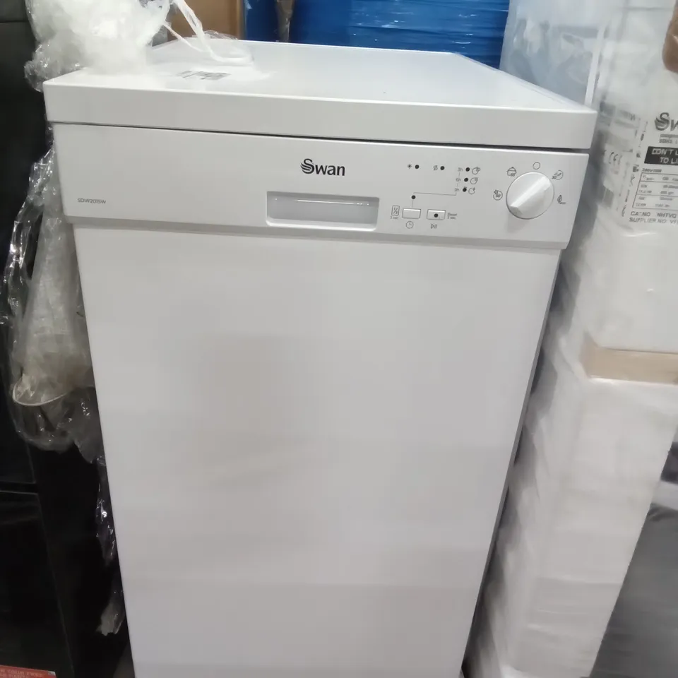 SWAN SDW2011W 10 PLACE SLIM LINE DISH WASHER WHITE