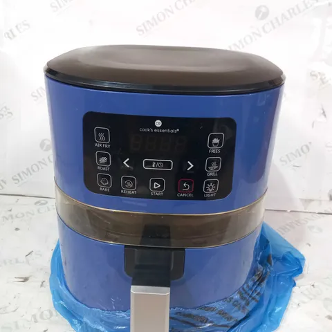 COOK'S ESSENTIALS 4.0L AIR FRYER - SAPPHIRE