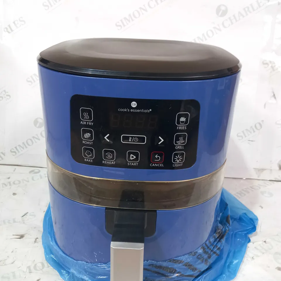COOK'S ESSENTIALS 4.0L AIR FRYER - SAPPHIRE