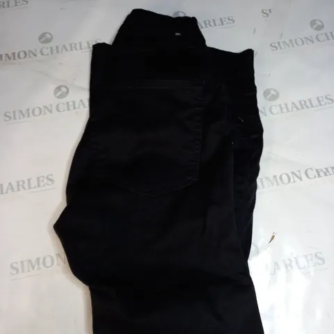 SKINNY FIT BLACK DENIM JEANS SIZE UNSPECIFIED