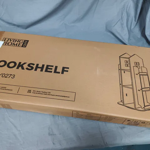 BOXED LIVING & HOME BOOKSHELF IN PINK 