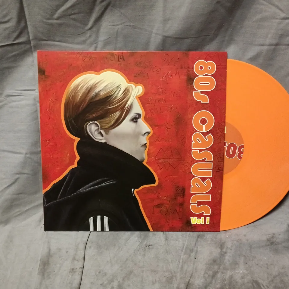 80S CASUALS VOL 1 - EIGHTIES VINYL RECORDS COMPILATION LP (ORANGE VINYL)
