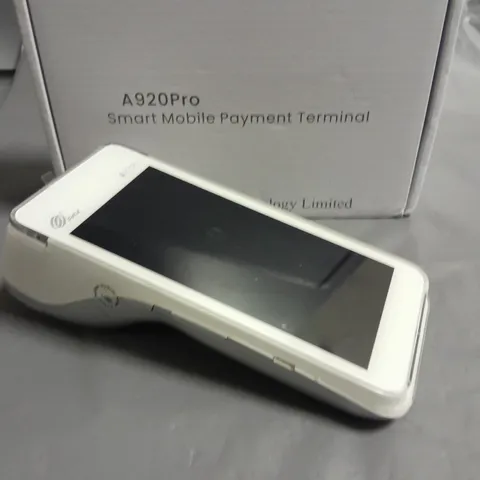 BOXED A920PRO SMART MOBILE PAYMENT TERMINAL