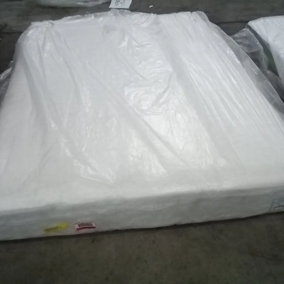 QUALITY BAGGED 4'6" DOUBLE SERENITY HYBRID POCKET SPRUNG AND MEMORY FOAM MATTRESS