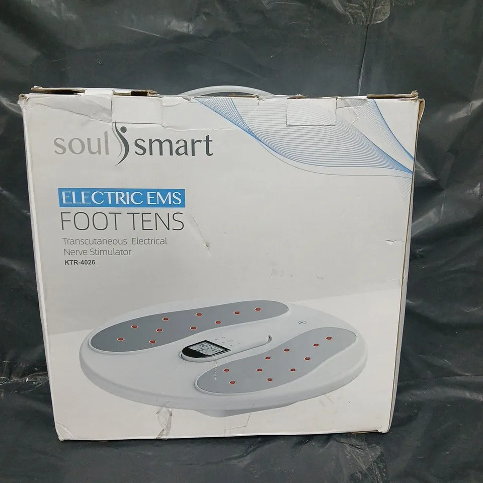 SOULSMART ELECTRIC EMS FOOT TENS MACHINE
