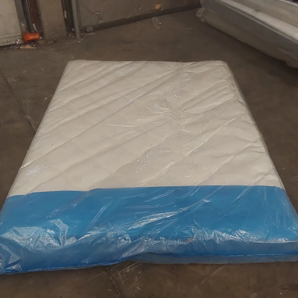 QUALITY BAGGED DESIGNER KING SIZE 150cm AIRSPRUNG LUXURY QUILTED MEDIUM MATTRESS RRP £259