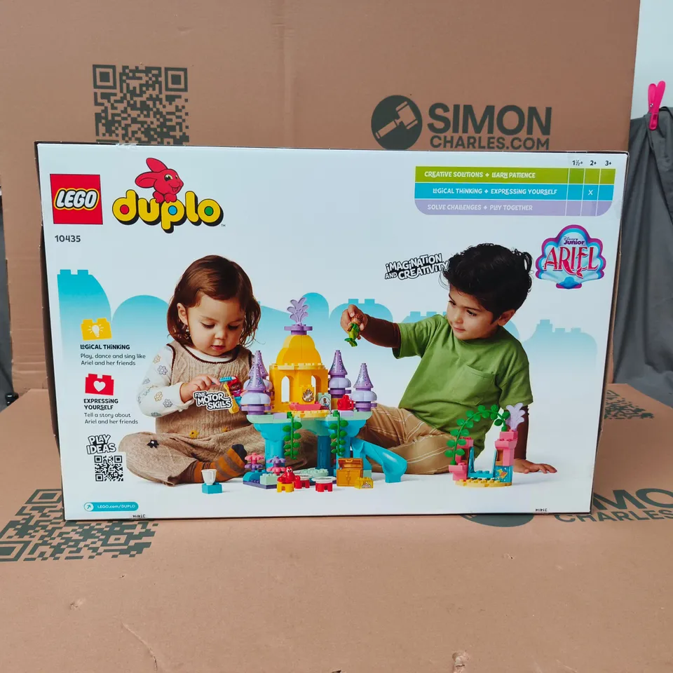 LEGO DUPLO 10435 ARIELS MAGICAL UNDERWATER PALACE AGES 2+