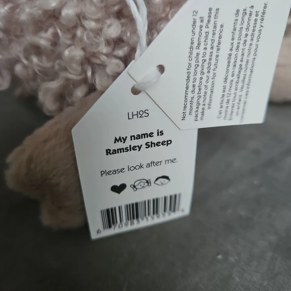 JELLYCAT- MY NAME IS  RAMSLEY SHEEP 