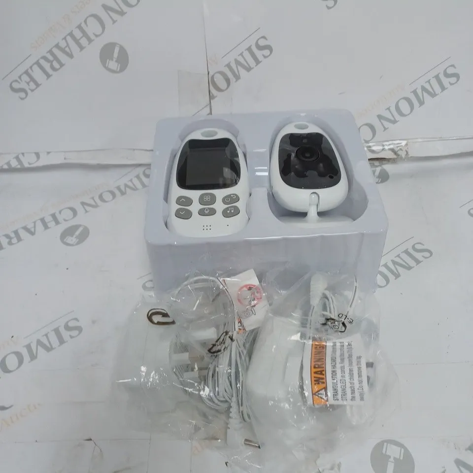 BOXED HIGH CONTRAST BABY MONITOR WITH CAMERA 