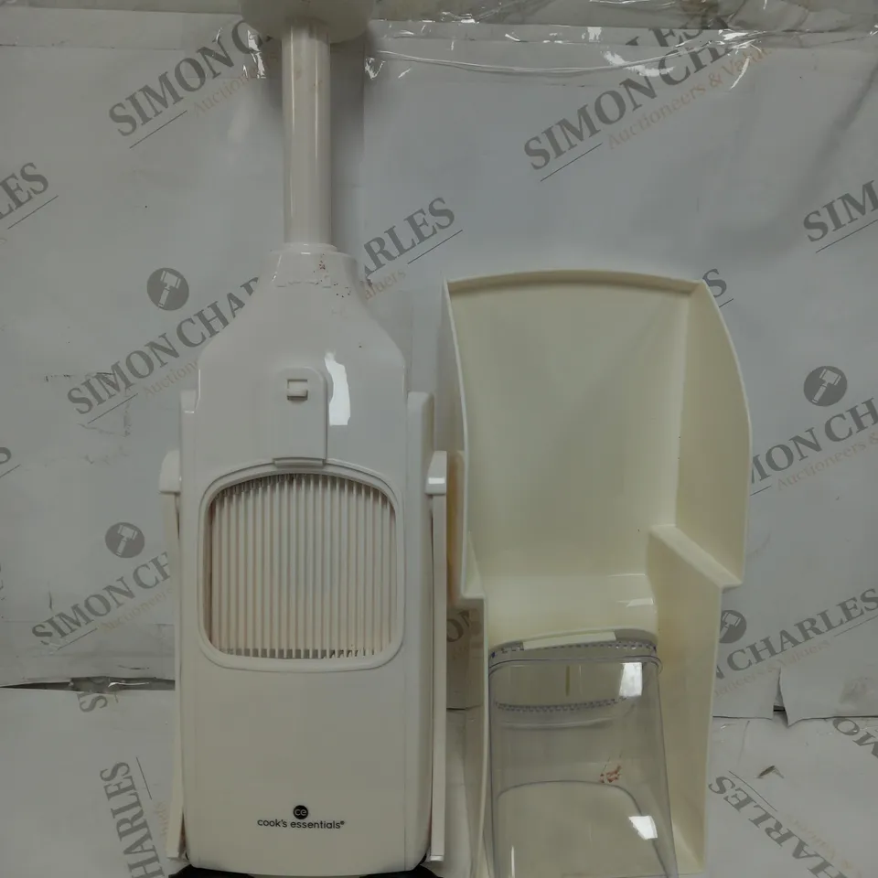COOK'S ESSENTIALS VERTICAL MANDOLINE - WHITE