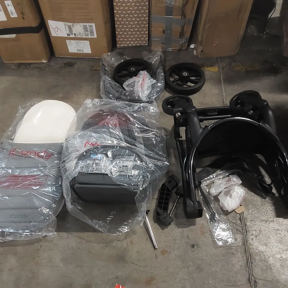 BOXED PEACH 7 TRUFFLE PHANTOM PRAM