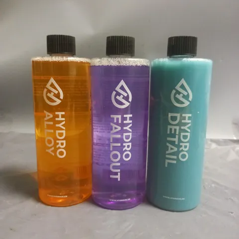 LOT OF 3 HYDRO DETAILING - HYDRO FALLOUT - HYDRO ALLOY / COLLECTION ONLY 