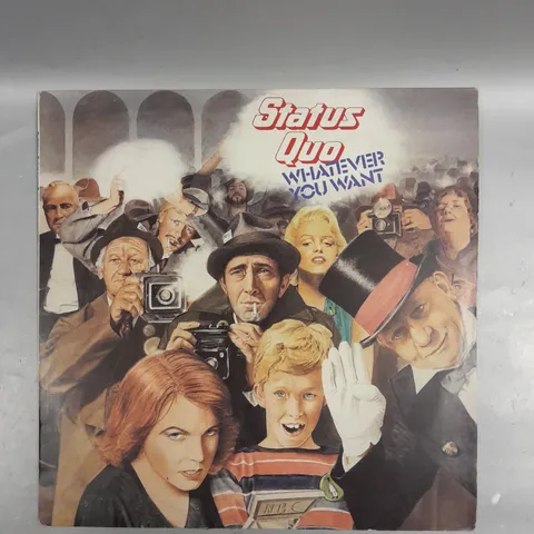 STATUS QUO WHATEVER YOU WANT VINYL