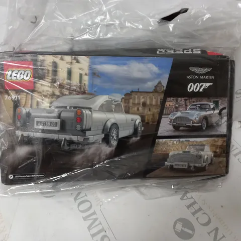 BOXED LEGO SPEED CHAMPIONS 007 ASTON MARTIN DB5 SET 76911