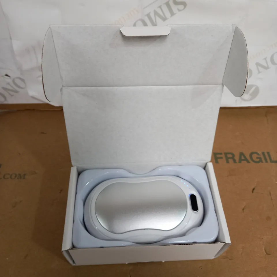 LOT OF 2 SILVER HAND WARMERS 
