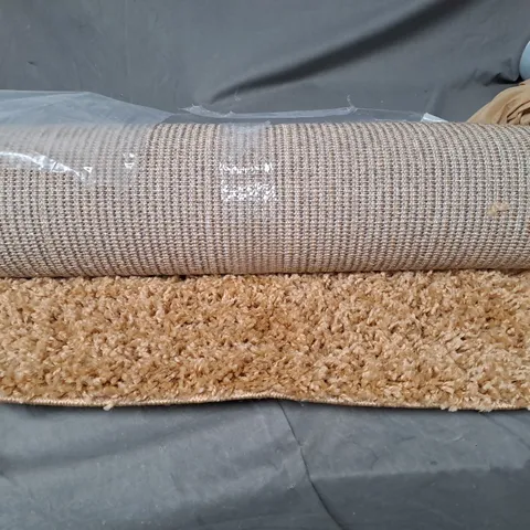 DREAM SHAGGY RUG - BEIGE - 60CM X 220CM